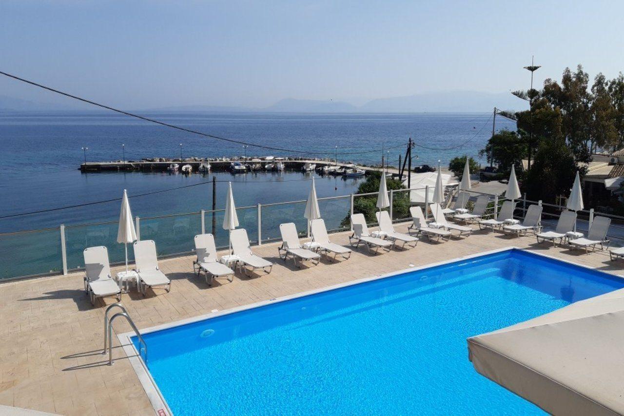 Hotel Golden Sunset Mpoukaris Exterior foto